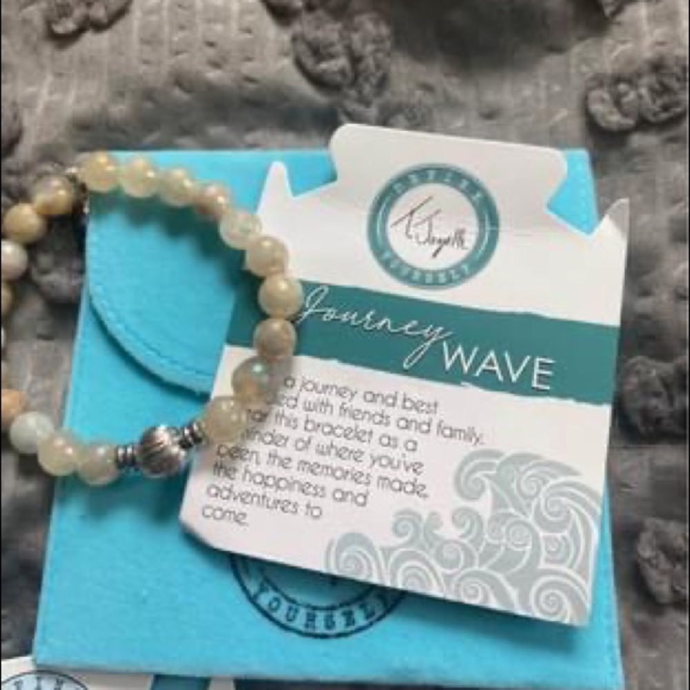 T. Jazelle journey wave bracelet
